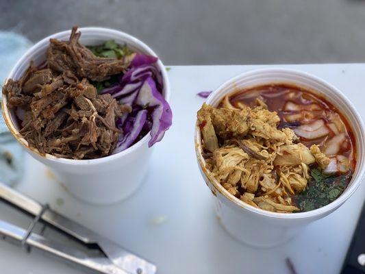 Birria Beef and Chicken Ramen