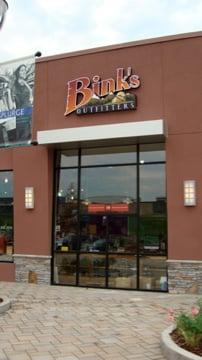 Bink's Outfitters is located outside Stones River Mall