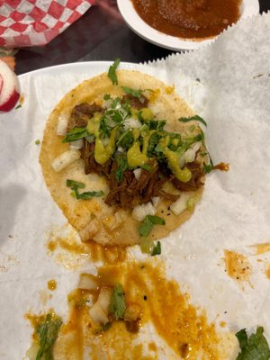 Steak Barbacoa tacos