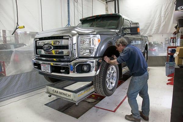 Authorized repair for the All-Aluminum Ford F-150