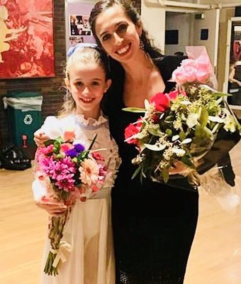 Clara & GCCB Teacher @ Nutcracker 2018, Greenwich Academy Theatre