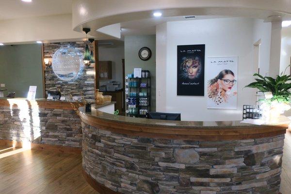 Montrose office reception area