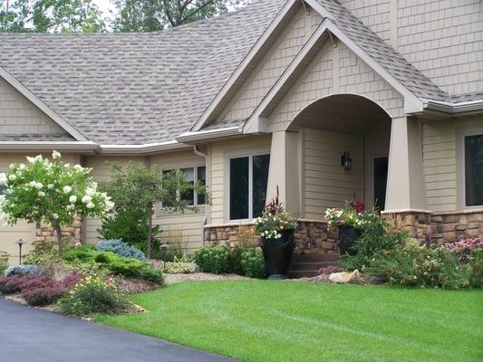 Beautiful Front Yard Landscapes increase value and curb appeal.