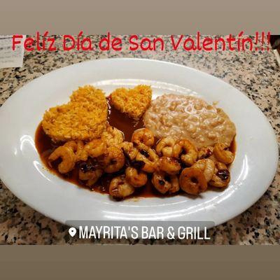 Diabla Shrimp on Valentines  Day!!