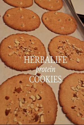 The perfect snack protein based cookies