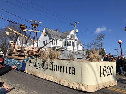 Voyage to America float (2018)