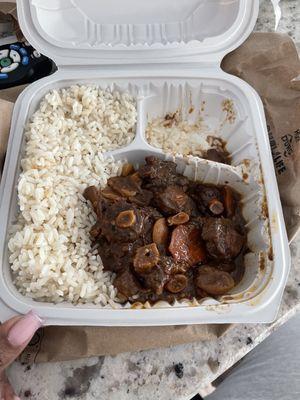 Oxtail & white rice