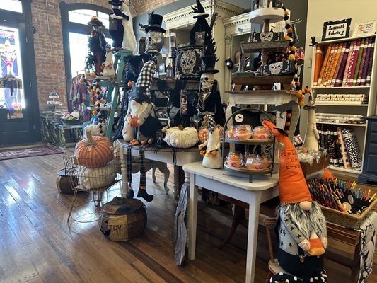 Amazing Halloween decor - all from small, family-owned brands.