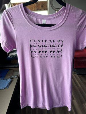 Women Custom "Metro" Color Tee