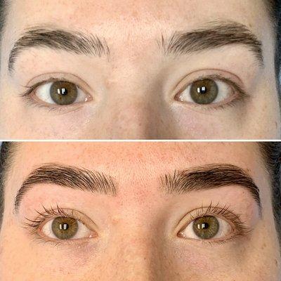 Brow Wax/Tint and Lash Lift