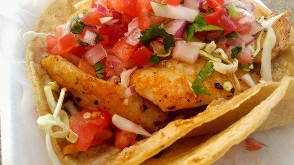 A La Plancha fish Taco!