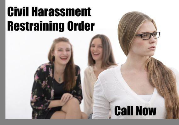 Are you suffering harassment from someone not sentimentally related to you? Call now!!