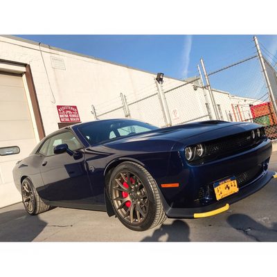 Hellcat finished with a CeramicPro Gold package after a full top to bottom paint correction