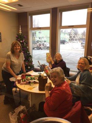 12th Annual "Be A Santa To A Senior" gift wrapping. smiles and love to hundreds of lonely seniors in need.