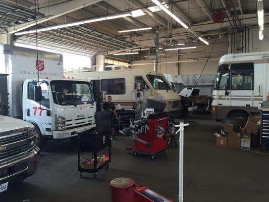 We service fleet, commercial, light duty, medium duty, RVs and more.