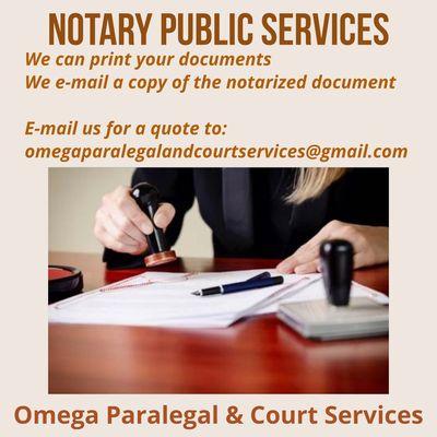 Omega Paralegal & Court Services