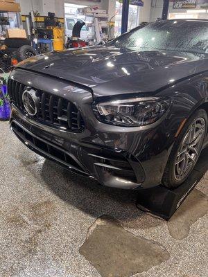 Amg 63 Full nose paint protection film