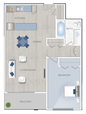 Del Rio Apartments in West Los Angeles, CA, offering studio, one and two bedroom apartments for rent in West Los Angeles.