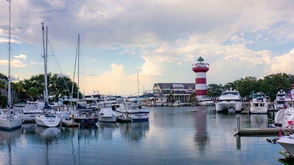 Harbor Town Marina and lighthouse, HHI South Carolina