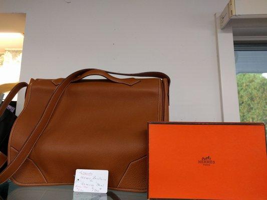 A Hermes hand bag for a steal of a deal... originally $5,000, now $1,700...a timeless classic!