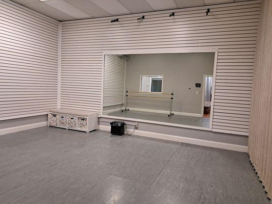 Smaller dance studio