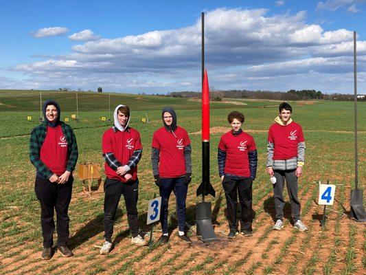 Explorer Post rocketry team