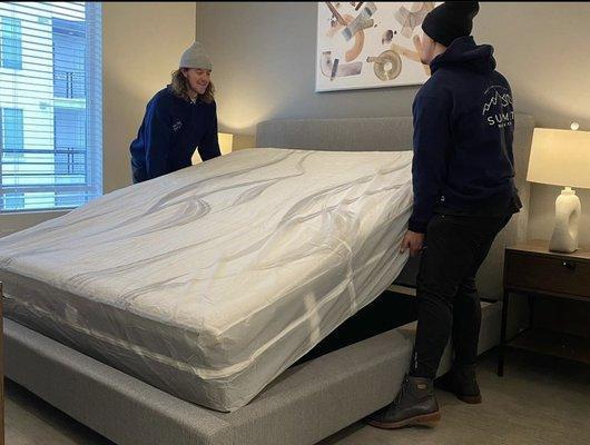 We always make sure to keep your mattress nice and clean!