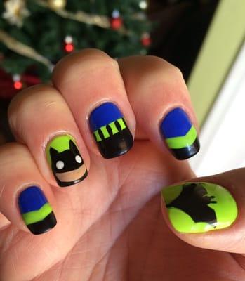 Batman Nails...