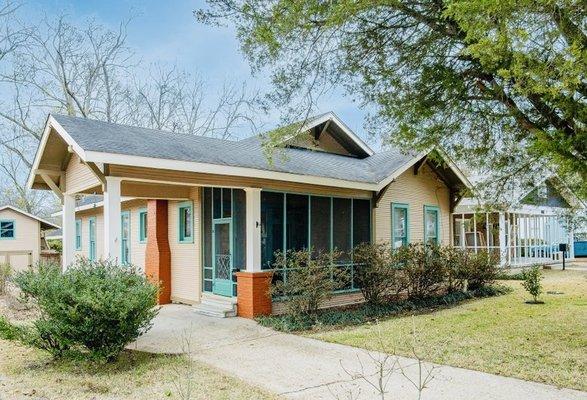 Hattiesburg's Historic District is home to many colorful bungalows like this one we recently sold.