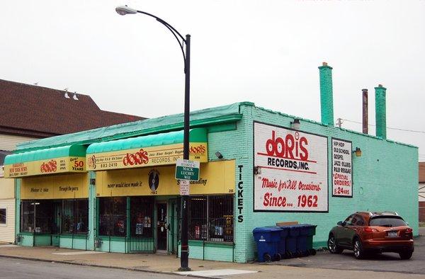 Doris Records, exterior.