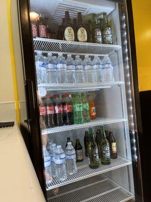 Walk up drink vending machine