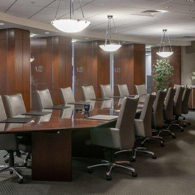 Our office is equipped with everything needed to make sure our client is successful, which includes our state of the art board room.