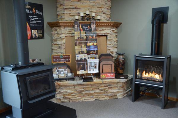 Vick's Heating & Plumbing Nordic Hearth Showroom