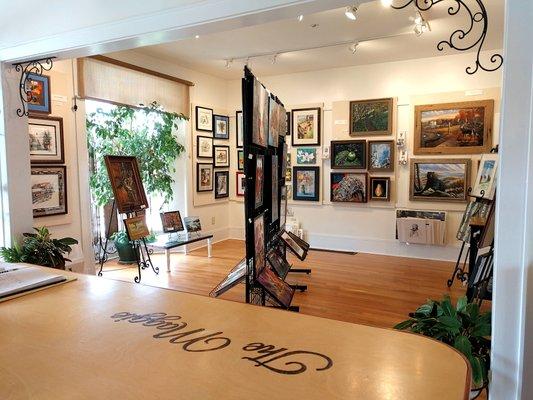 Large display room at The Maggie Gallery