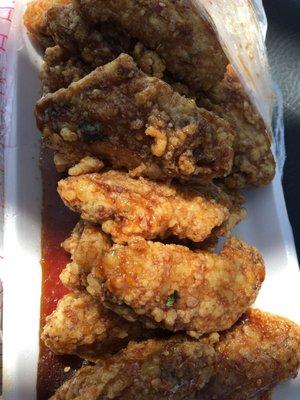 Korean fried chicken