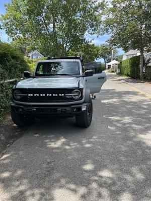 Fully loaded bronco!