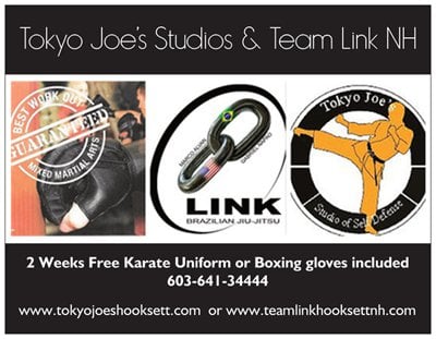 30 days free we have programs in BJJ, MMA, Kempo Karate, Thai Kickboxing, and Cardio Kickboxing.