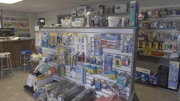 Parts Department at The Boat House of Naples