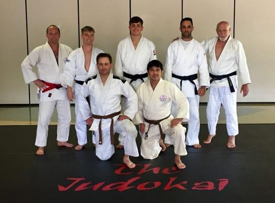 The Black Belts at The Judokai