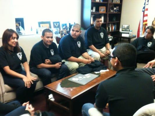 YouthBuild Policy Counsel meeting with Senator Alex Padilla