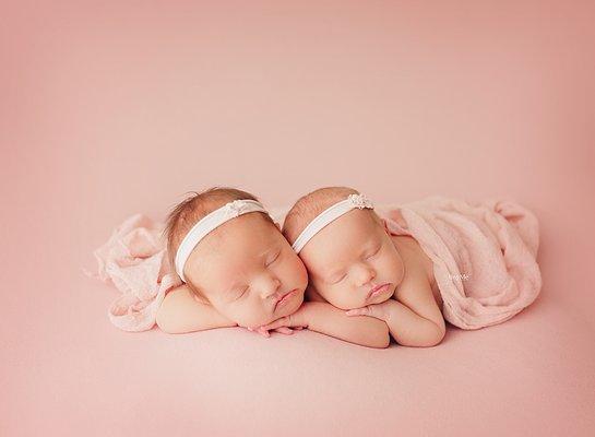 2019 Newborn Girl Twins