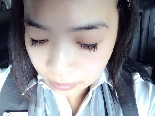 Love my beautiful lashes!!!