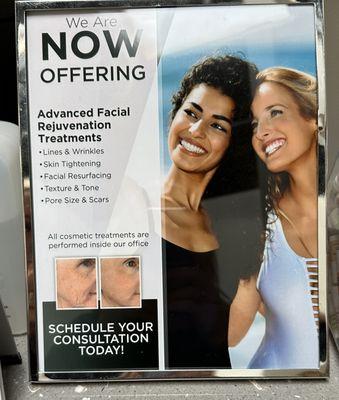 So awesome my dental office is offering a new skin resurfacing called opus.