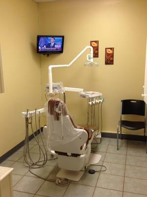 Comfortable treatment areas!