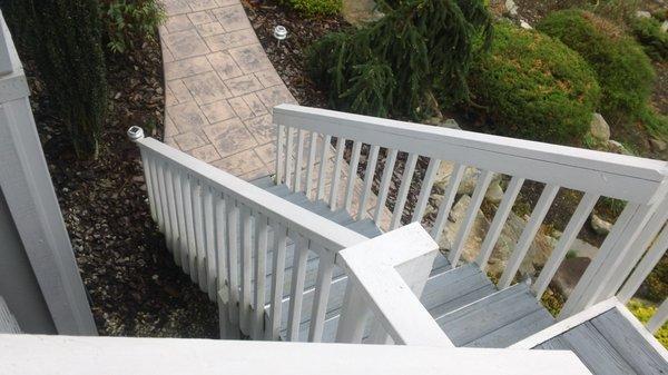 Custom staircases and railing systems.