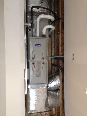 2T inside unit horizontal installation