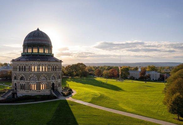 Nott Memorial at sunset