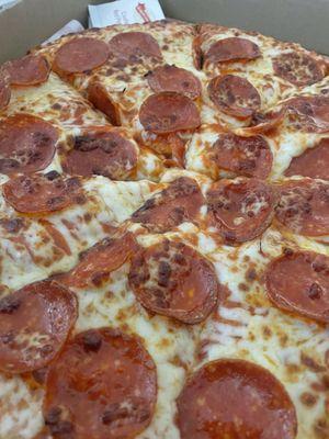 Pepperoni pizza