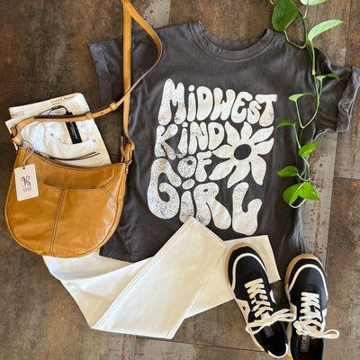 Are you a Midwest-kind-of girl? We love this tee from Girl Dangerous!