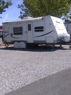 This is my 2005 travel trailer.